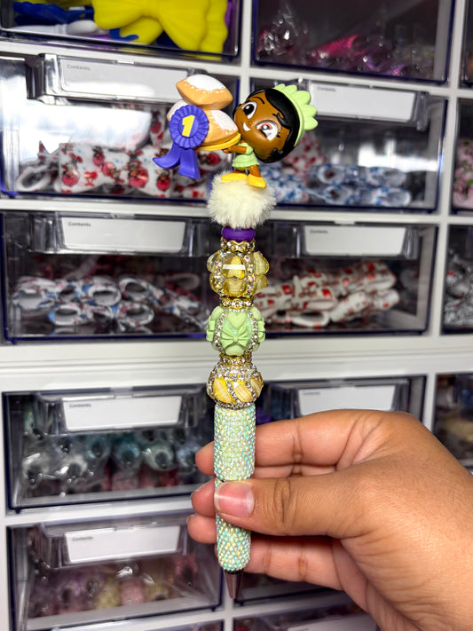 Tiana Medium Extended Rhinestone Pen