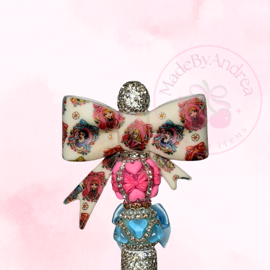 Princess Coquette Large Silicone Bow Focal