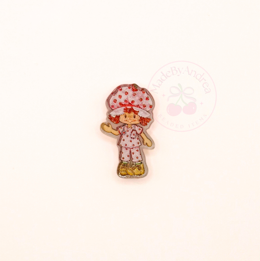 Strawberry Girl Nurse Acrylic Focal