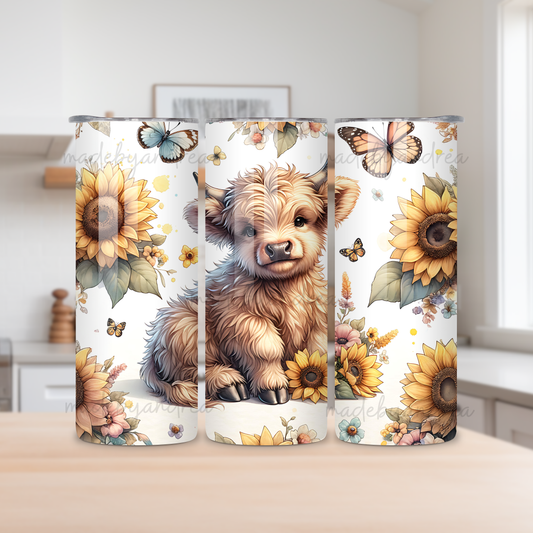 Sunflowers Cow