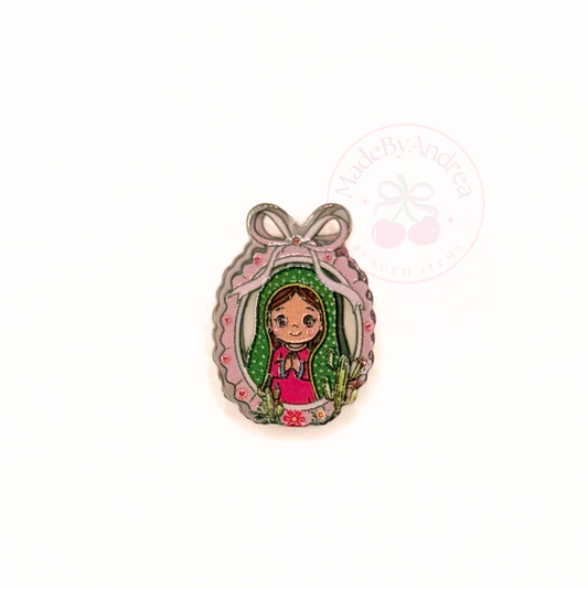 Virgin Mary Bow Acrylic Focal