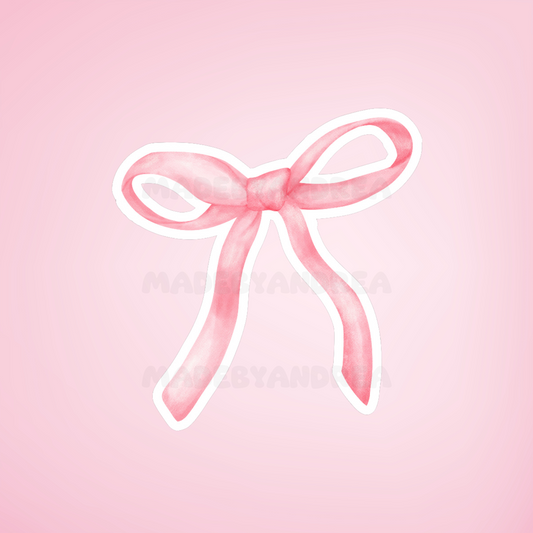 Soft Pink Bow