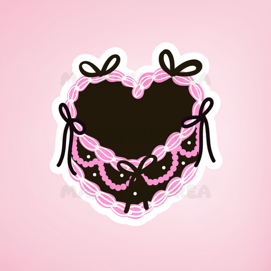 Black Bows Cake