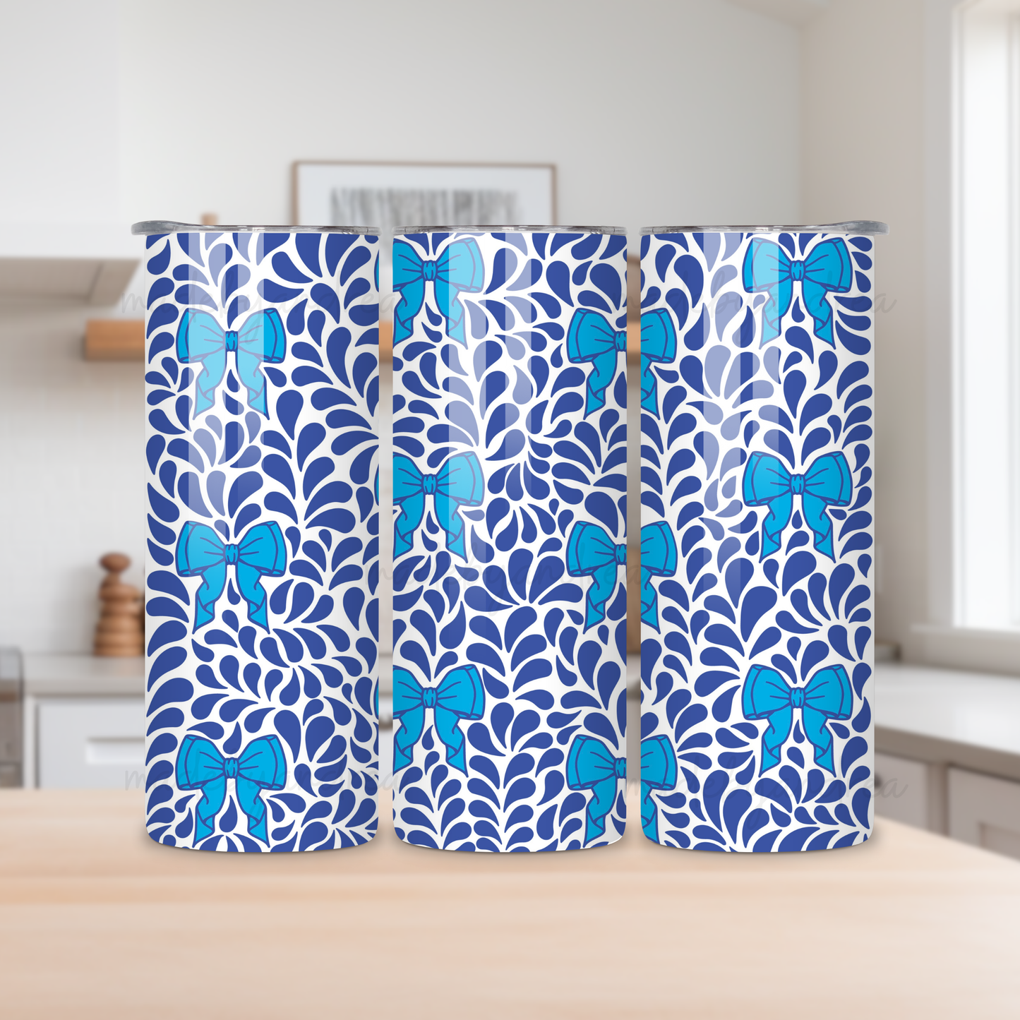 Blue Talavera Bows