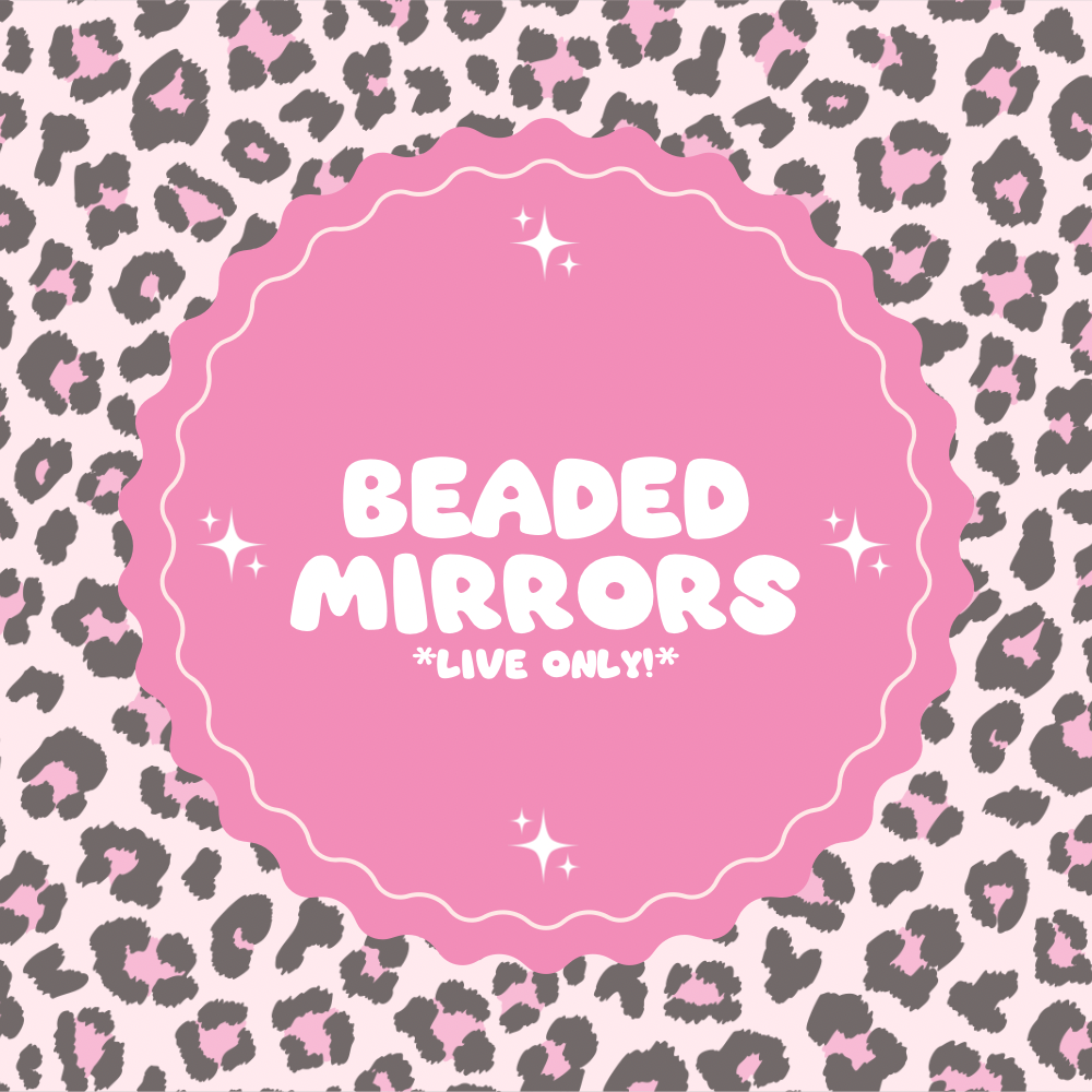 BEADED MIRRORS *Read Description!*