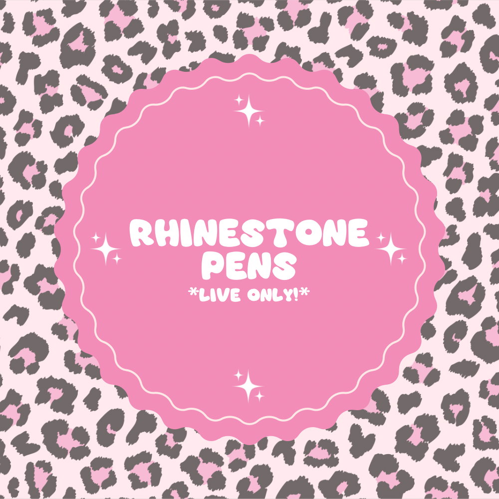 RHINESTONE PENS *Read Description!*