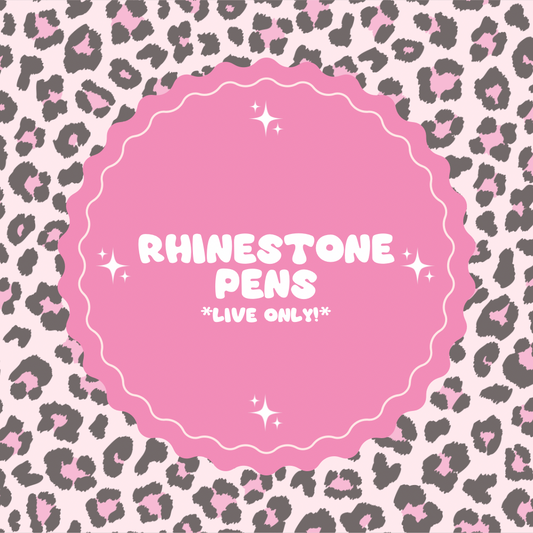 RHINESTONE PENS *Read Description!*