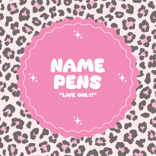 NAME PENS *Read Description!*