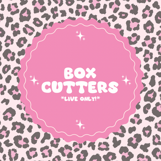 BOX CUTTERS *Read Description!*